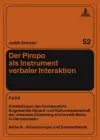 Der Piropo ALS Instrument Verbaler Interaktion cover