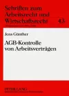 Agb-Kontrolle Von Arbeitsvertraegen cover