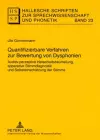 Quantifizierbare Verfahren Zur Bewertung Von Dysphonien cover