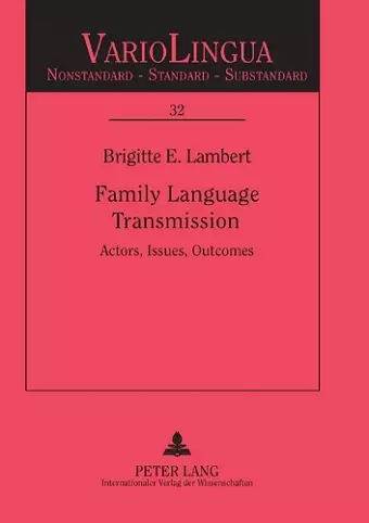 Family Language Transmission cover