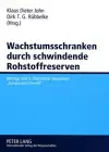 Wachstumsschranken Durch Schwindende Rohstoffreserven cover