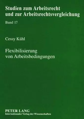 Flexibilisierung Von Arbeitsbedingungen cover