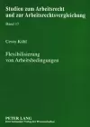 Flexibilisierung Von Arbeitsbedingungen cover