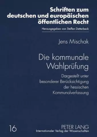 Die Kommunale Wahlpruefung cover