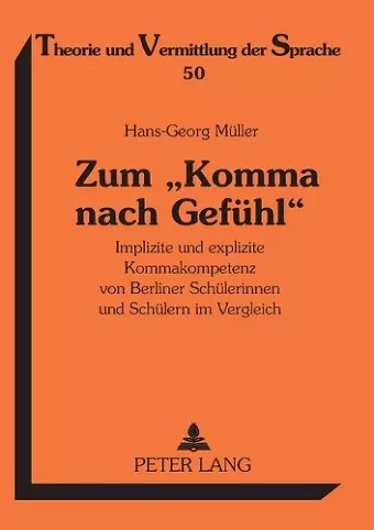 Zum Komma nach Gefuehl cover