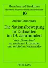 Die Nationalbewegung in Dalmatien Im 19. Jahrhundert cover