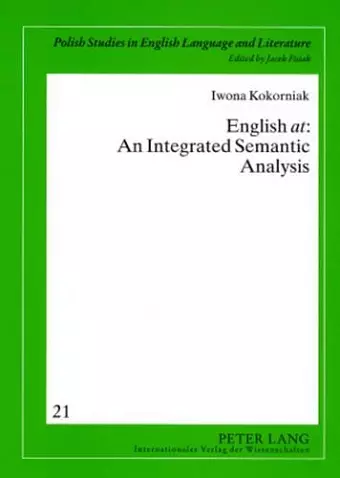 English at: An Integrated Semantic Analysis cover