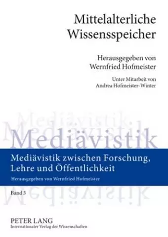 Mittelalterliche Wissensspeicher cover