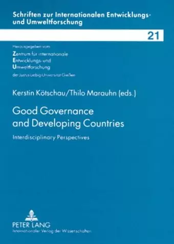 Good Governance and Developing Countries cover