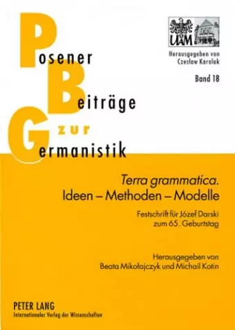 «Terra Grammatica.» - Ideen - Methoden - Modelle cover