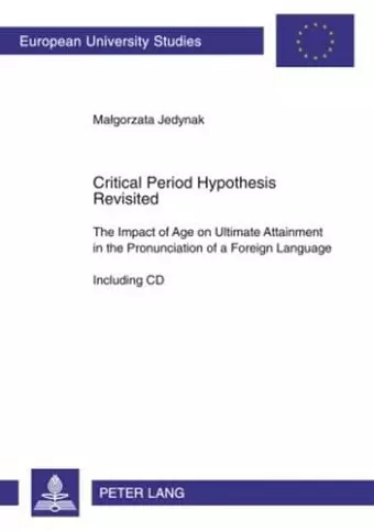 Critical Period Hypothesis Revisited cover