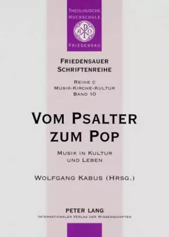 Vom Psalter Zum Pop cover