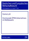 Kommunale Oepnv-Unternehmen Im Wettbewerb cover