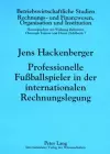 Professionelle Fußballspieler in Der Internationalen Rechnungslegung cover