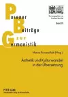 Aesthetik Und Kulturwandel in Der Uebersetzung cover