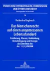 Das Menschenrecht Auf Einen Angemessenen Lebensstandard cover