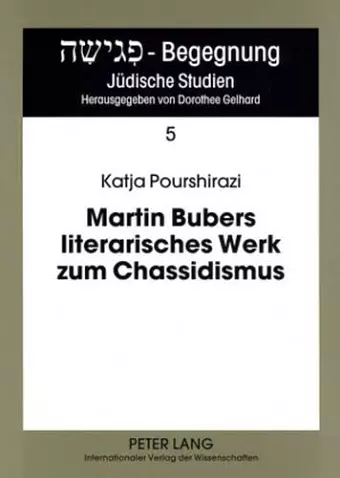 Martin Bubers Literarisches Werk Zum Chassidismus cover