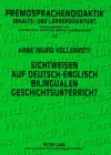 Sichtweisen Auf Deutsch-Englisch Bilingualen Geschichtsunterricht cover