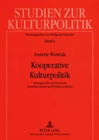 Kooperative Kulturpolitik cover