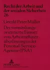 Der Vermittlungsorientierte Einsatz Von Arbeitnehmerueberlassung in Der Personal-Service-Agentur (Psa) cover