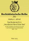 Das Bodenrecht in «Neudeutschland Ueber See» cover