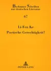 Poetische Gerechtigkeit? cover