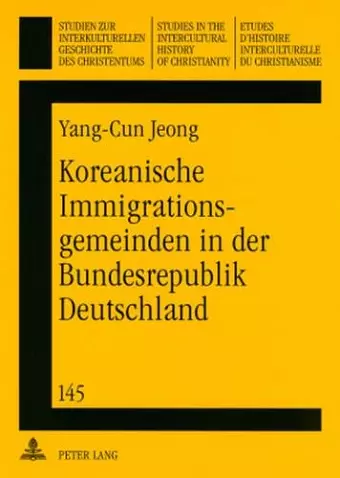 Koreanische Immigrationsgemeinden in Der Bundesrepublik Deutschland cover