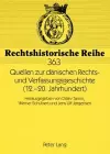 Quellen Zur Daenischen Rechts- Und Verfassungsgeschichte (12.-20. Jahrhundert) cover