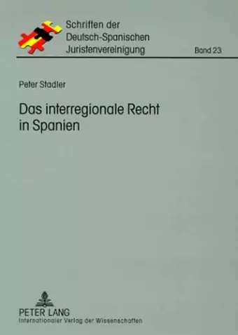 Das Interregionale Recht in Spanien cover