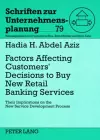 Factors Affecting Customers’ Decisions to Buy Retail Banking Services cover