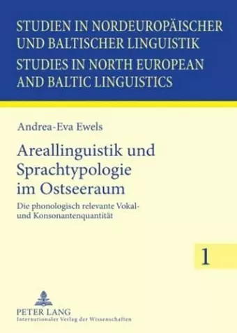 Areallinguistik Und Sprachtypologie Im Ostseeraum cover