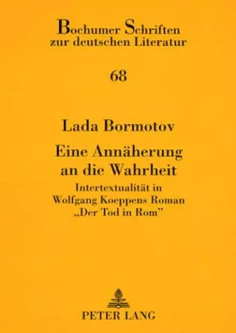 Eine Annaeherung an Die Wahrheit cover