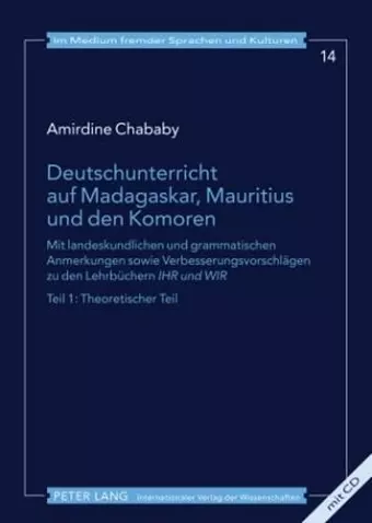 Deutschunterricht Auf Madagaskar, Mauritius Und Den Komoren cover