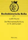 Die Wechselverpflichtung Im 19. Jahrhundert cover