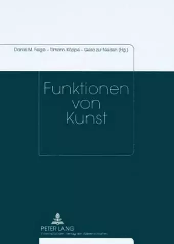 Funktionen Von Kunst cover