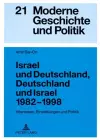 Israel Und Deutschland, Deutschland Und Israel 1982-1998 cover