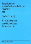 Kreditderivate Im Deutschen Privatrecht cover