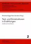 Text- Und Sinnstrukturen in Erzaehlungen cover