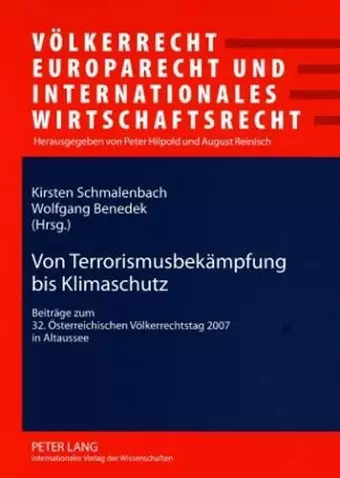 Von Terrorismusbekaempfung Bis Klimaschutz cover