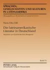 Die Lateinamerikanische Literatur in Deutschland cover