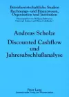 Discounted Cashflow Und Jahresabschlußanalyse cover