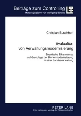 Evaluation Von Verwaltungsmodernisierung cover