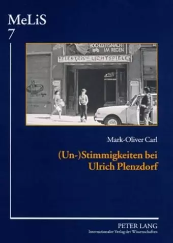 (Un-)Stimmigkeiten Bei Ulrich Plenzdorf cover