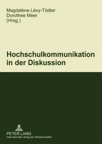 Hochschulkommunikation in Der Diskussion cover