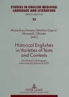 Historical Englishes in Varieties of Texts and Contexts cover