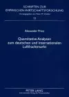 Quantitative Analysen Zum Deutschen Und Internationalen Luftfrachtmarkt cover