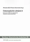 Osteuropaeische Lektueren II cover