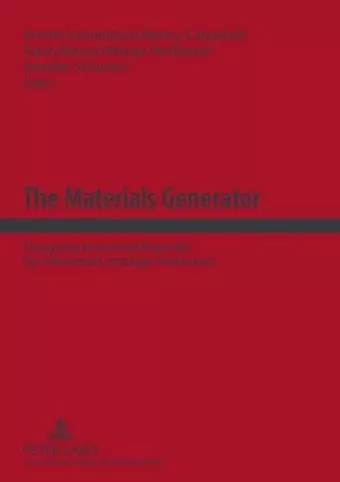 The Materials Generator cover