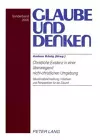 Christliche Existenz in einer ueberwiegend nicht-christlichen Umgebung- Christian Existence in a Predominantly Non-Christian Environment cover