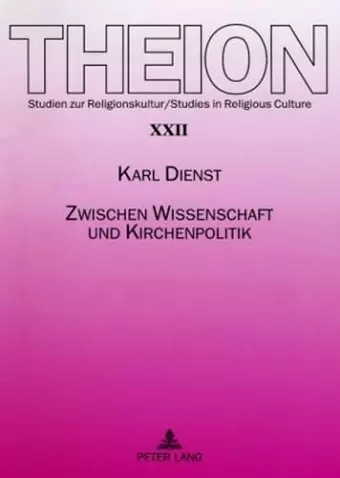 Zwischen Wissenschaft Und Kirchenpolitik cover